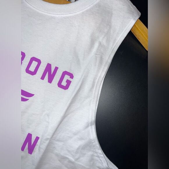 Fabletics International Women’s Day Muscle Tee Tank Size Medium NWOT - Picture 5 of 8